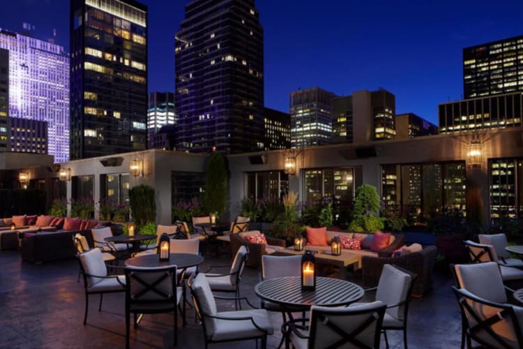 Outdoor terrace